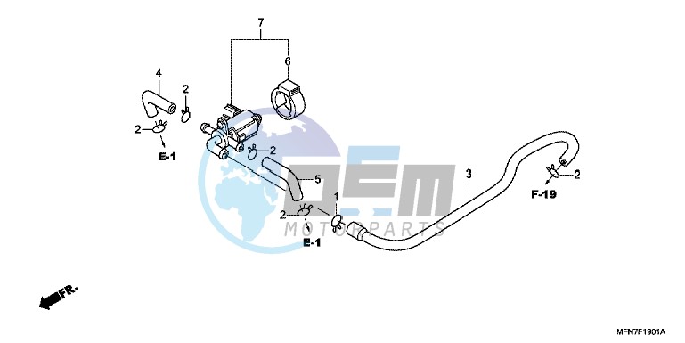 AIR INJECTION CONTROL VALVE