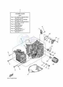 F20GWHS drawing CYLINDER--CRANKCASE-1