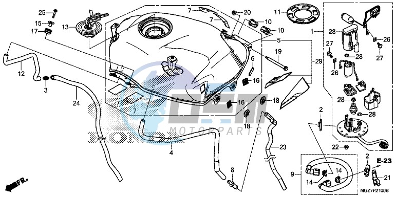 FUEL TANK/ FUEL PUMP