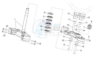 Dorsoduro 750 ABS USA-CND (NAFTA) (CND, USA) drawing Steering