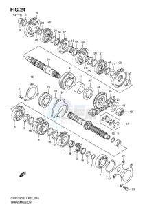 GSF-1250S BANDIT EU drawing TRANSMISSION