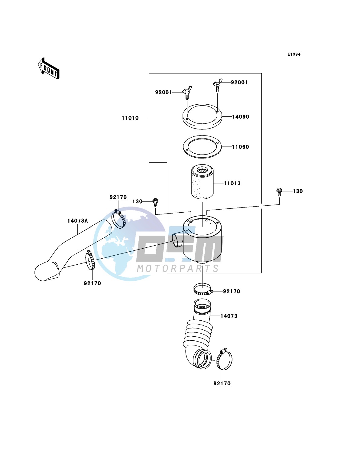 Air Cleaner-Belt Converter