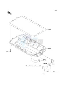 JT 1200 D [STX-12F] (D6F-D7F) D6F drawing OIL PAN