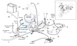 Atlantic 500 drawing Electrical system II