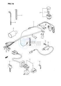 LT80 (P1) drawing WIRING HARNESS