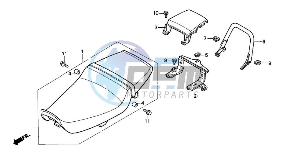 SEAT/SEAT COWL