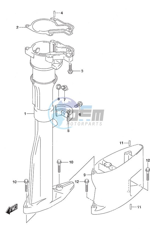 Drive Shaft Housing (L)