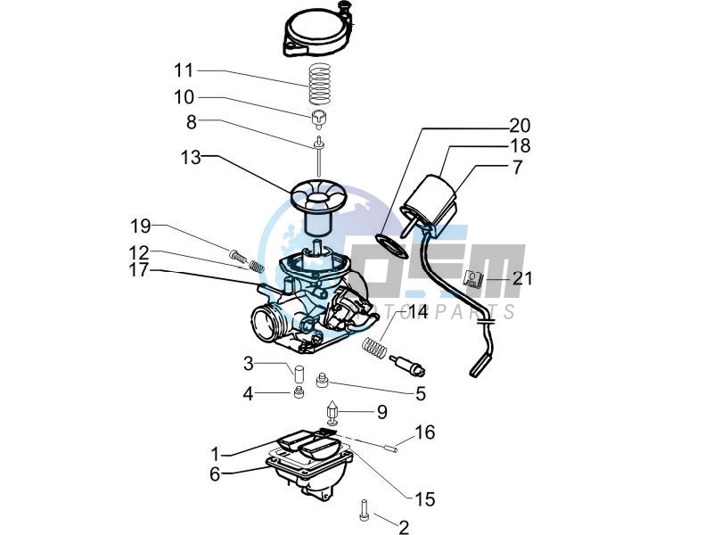 Carburetors components