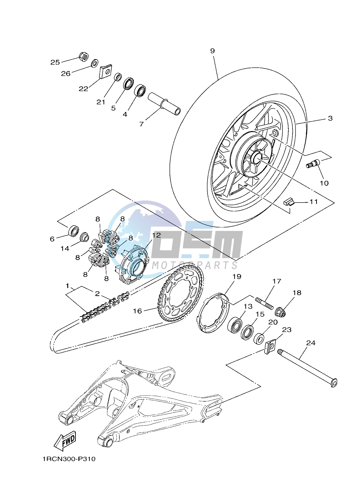 REAR WHEEL