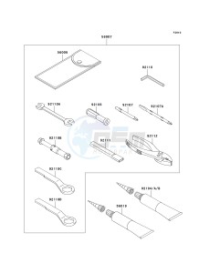 ZR 750 L [Z750 AU] (L7F-L8F) L8F drawing OWNERS TOOLS