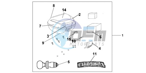 TOP BOX 35 L NH-A48M