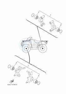 YFM450FWB KODIAK 450 (BJ5K) drawing MAINTENANCE PARTS KIT