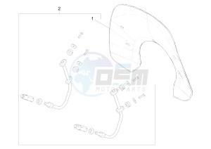 Primavera 50 2T (EMEA, APAC) drawing Windshield - Glass