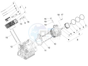 California 1400 Touring SE ABS 1380 USA CND drawing Cilinder-Zuiger