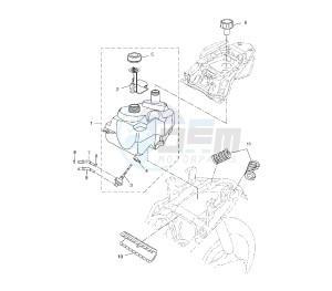 NS AEROX NAKED 50 drawing FUEL TANK