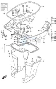 DF 250AP drawing Side Cover