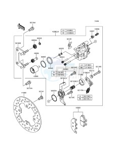 MULE PRO-DX KAF1000EGF EU drawing Rear Brake