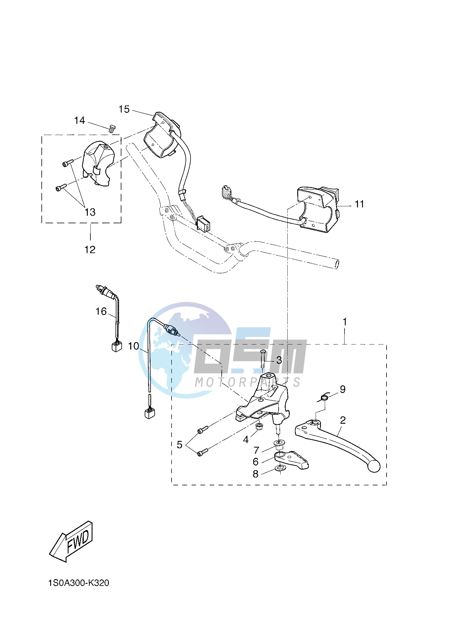 HANDLE SWITCH & LEVER