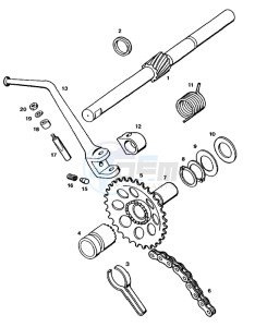 YOUNGST-R_FULL_45kmh_L1 50 L1 drawing Starter mechanism kickstarter