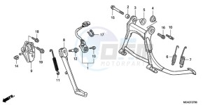 GL18009 France - (F / CMF) drawing STAND