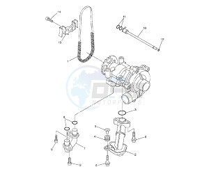 FZ8-SA 800 drawing OIL PUMP