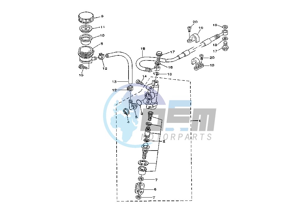 REAR MASTER CYLINDER