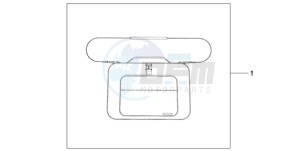 FJS400D9 F / CMF drawing TOP BOX INNER BAG