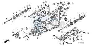 TRX420FMA Australia - (U / 4WD) drawing FRAME BODY