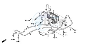 CBF500 drawing ABS MODULATOR