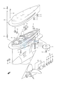 DF 250 drawing Gear Case