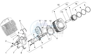 V7 Racer 750 USA-CND drawing Crankshaft cpl.