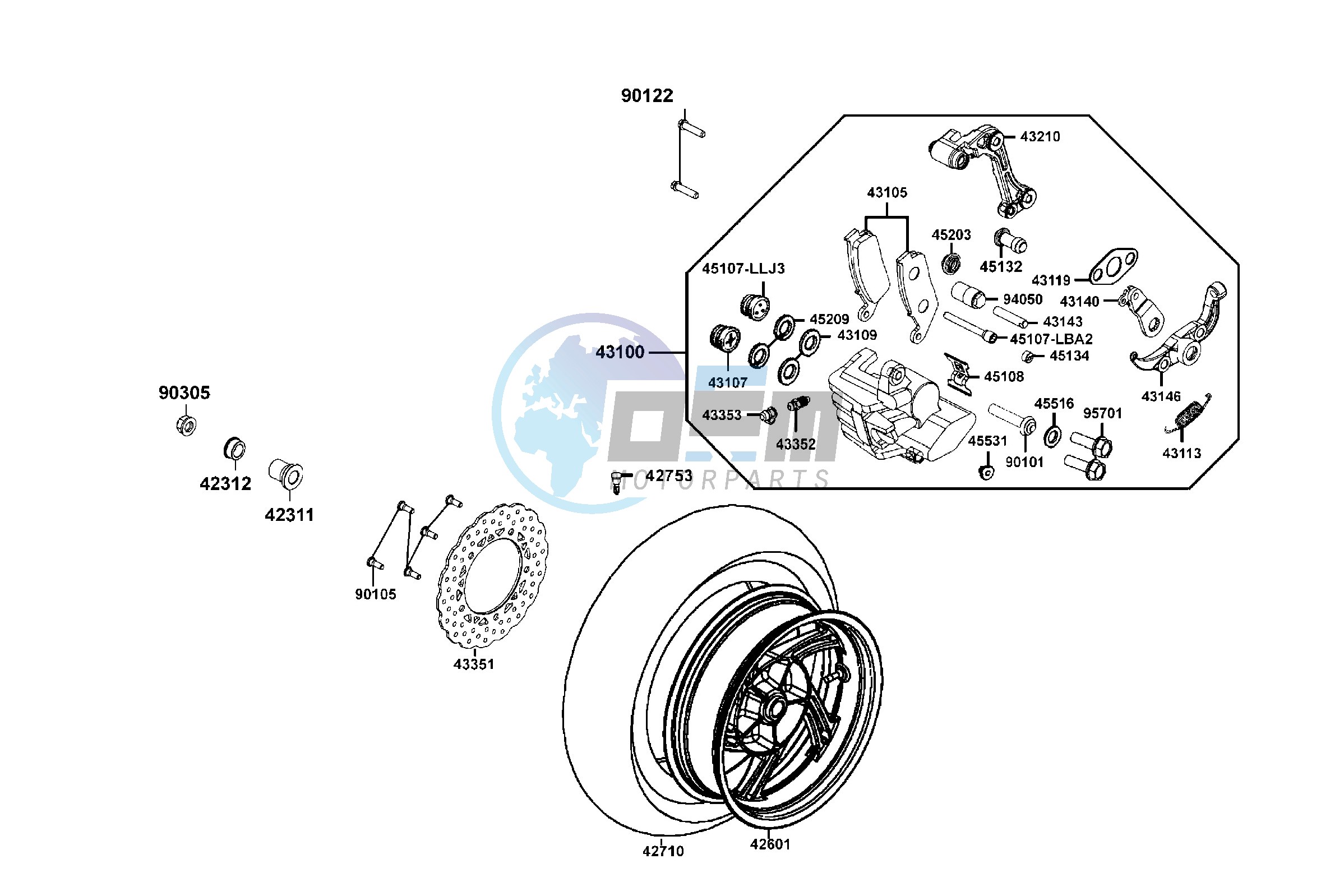 Rear Wheel