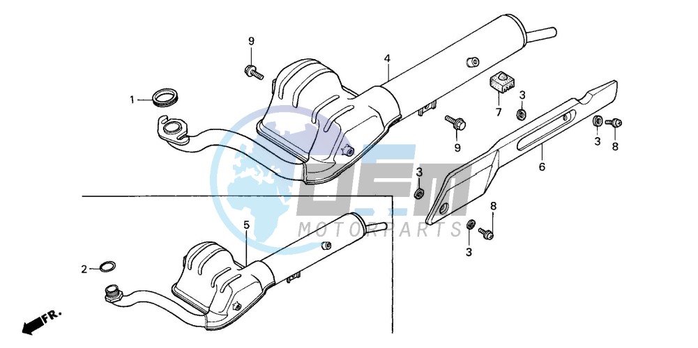 EXHAUST MUFFLER