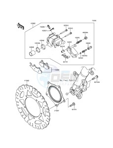 NINJA_300_ABS EX300BFF XX (EU ME A(FRICA) drawing Front Brake