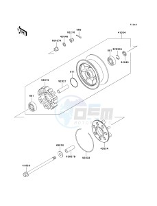 VN 1500 N [VULCAN 1500 CLASSIC] (N4) N4 drawing REAR WHEEL_CHAIN