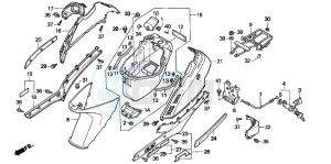 SA75 drawing BODY COVER