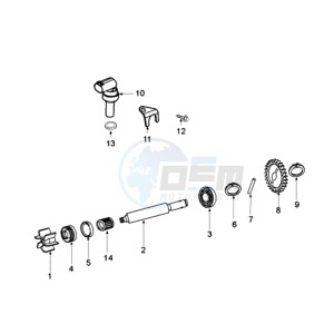 SAT 2 125 drawing WATER PUMP