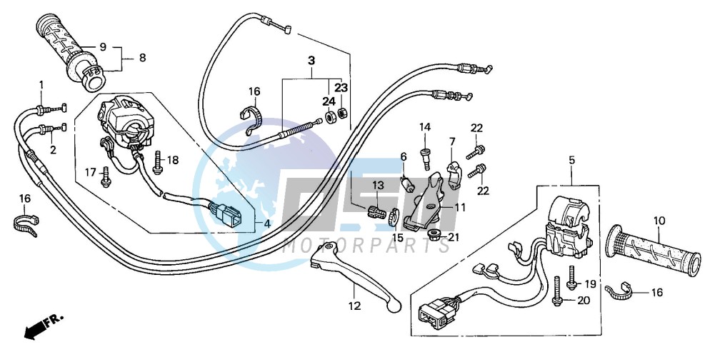 HANDLE LEVER/SWITCH/CABLE