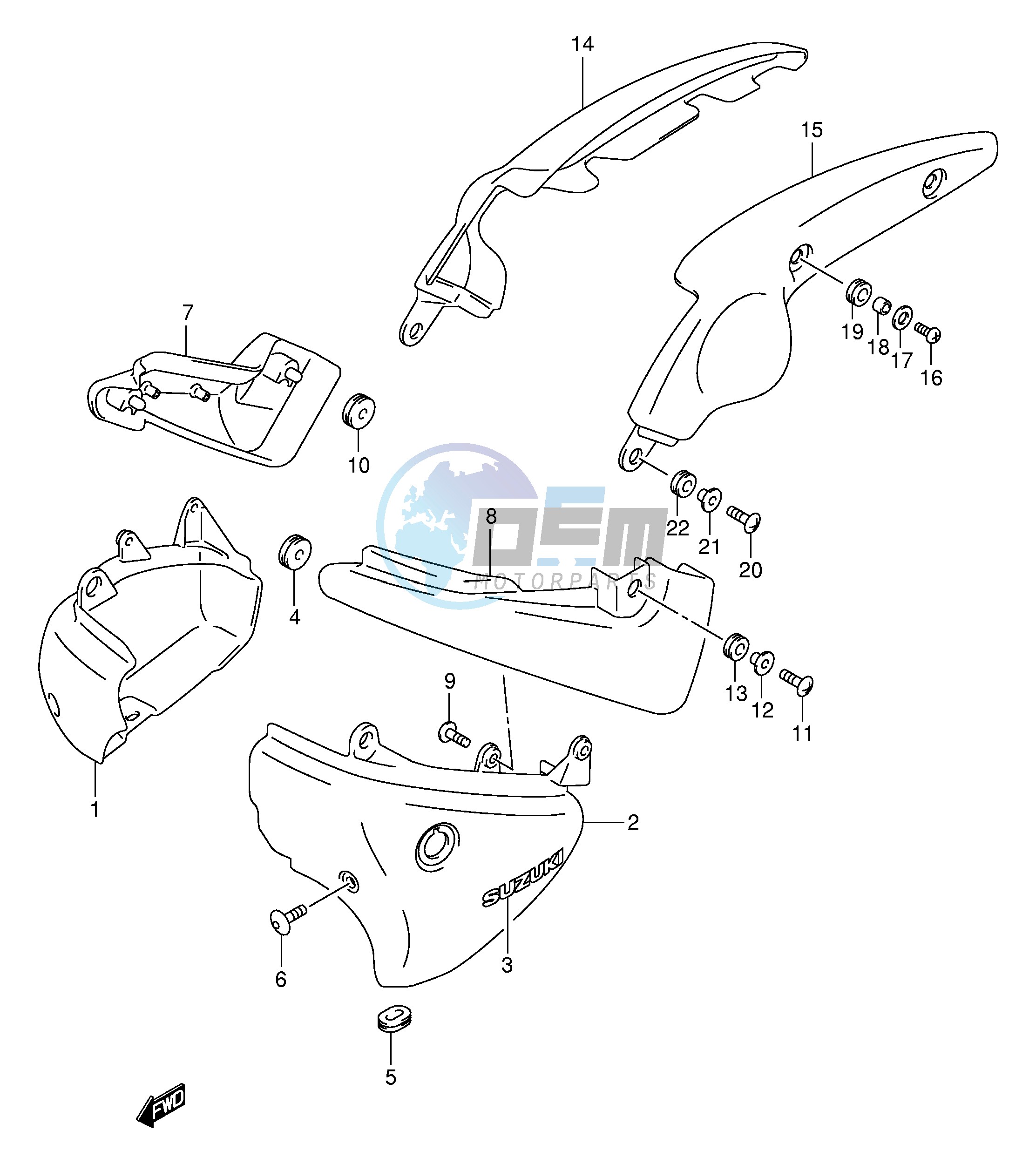 FRAME COVER (MODEL Y)