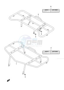 LT-A500XP Z drawing CARRIER (LT-A500XPL2 P17)