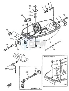 25D drawing BOTTOM-COWLING