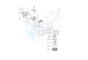 YP R X-MAX 250 drawing OIL PUMP