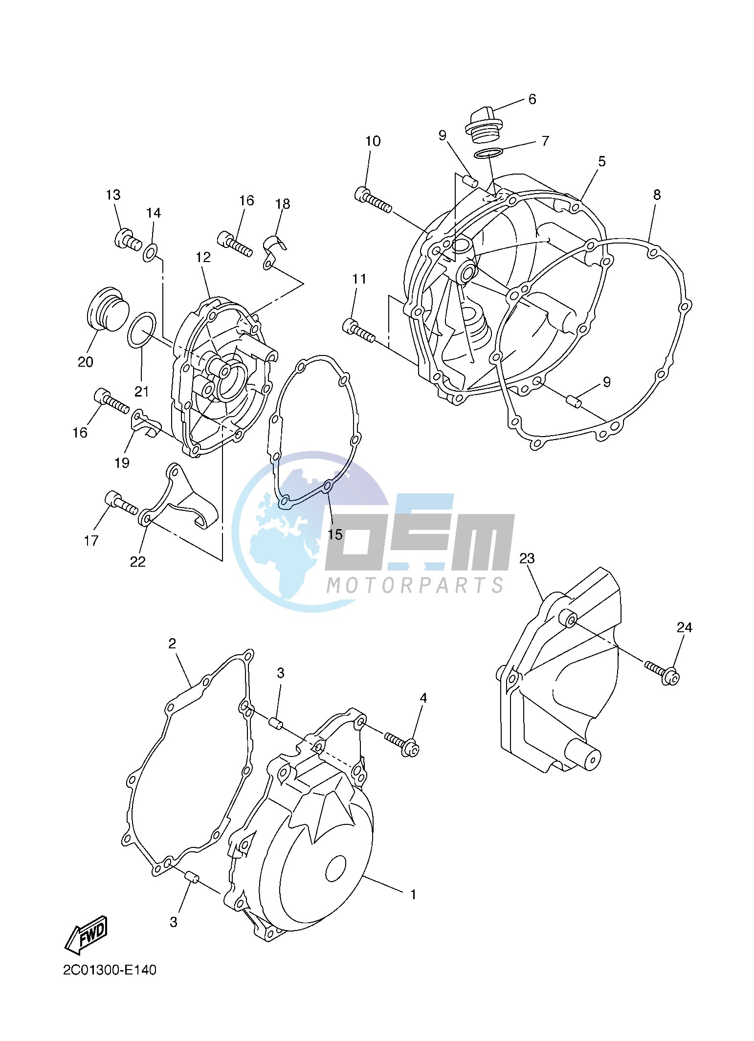 CRANKCASE COVER 1