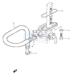 GSX400 (E30) drawing FUEL COCK