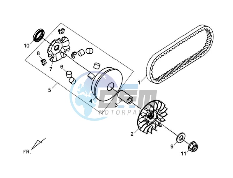 CLUTCH / V BELT