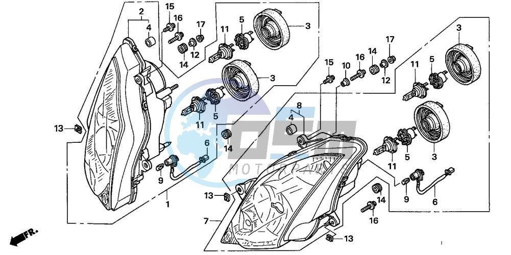 HEADLIGHT (E,ED,EK,F)