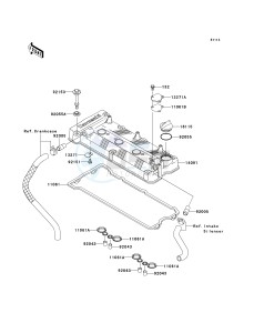 JT 1500 G [ULTRA LX] (G9F) G9F drawing CYLINDER HEAD COVER