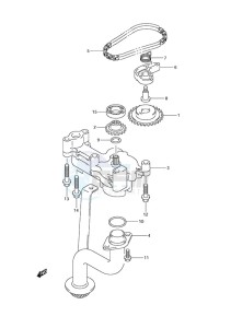 DF 300A drawing Oil Pump