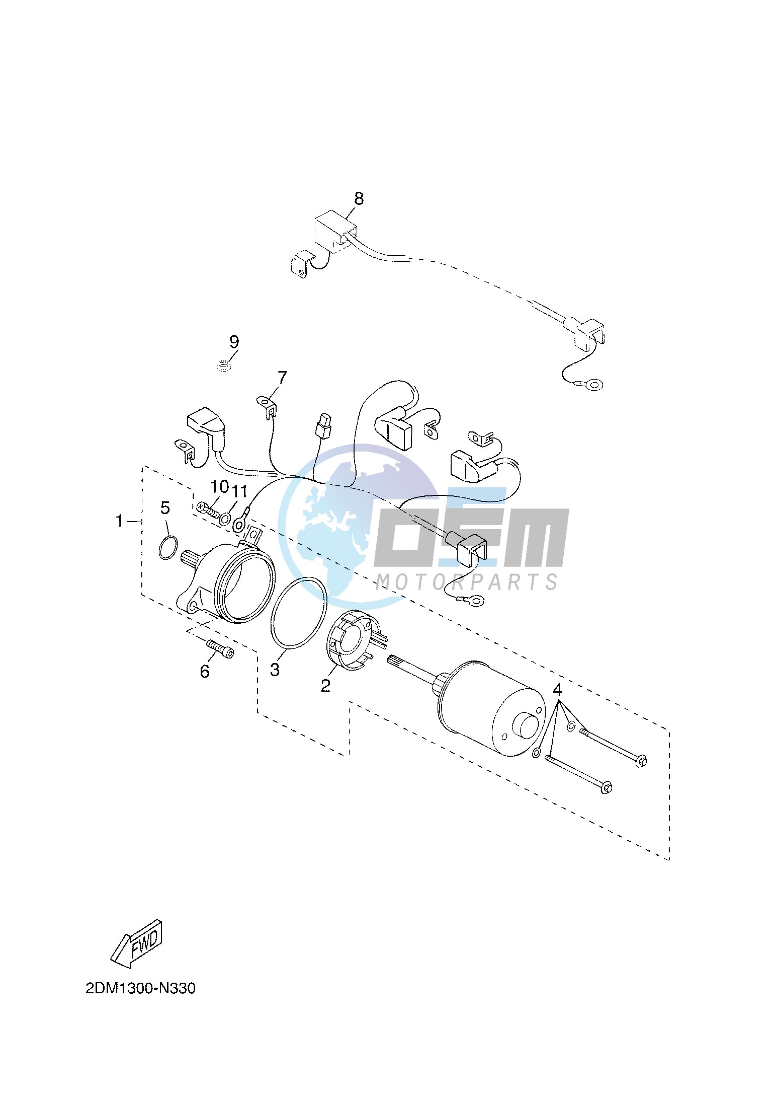 STARTING MOTOR