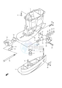 DF 250 drawing Drive Shaft Housing